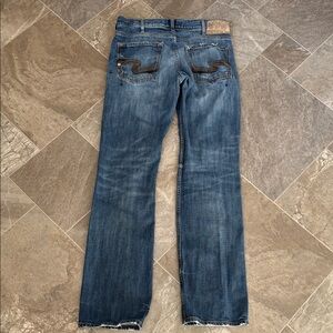 Silver Nash W32 L34 Men's Blue Jeans
